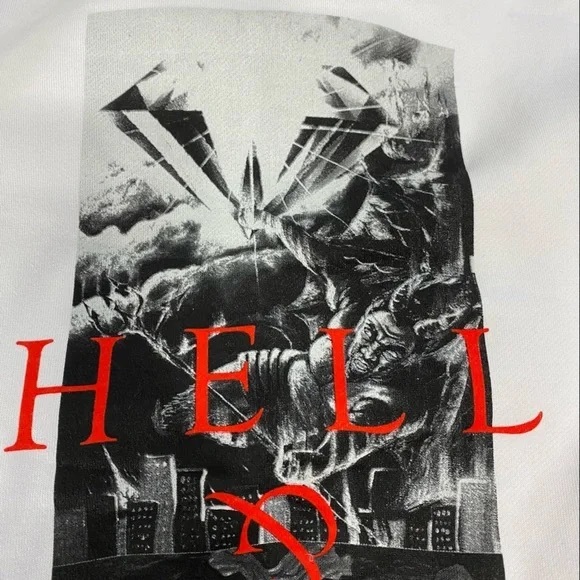 Diamond Supply Co Heaven and Hell Hoodie S L All New OG 2 Blk/ wht/ gold sweater - Picture 4 of 13